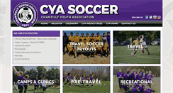 Desktop Screenshot of cyasoccer.org